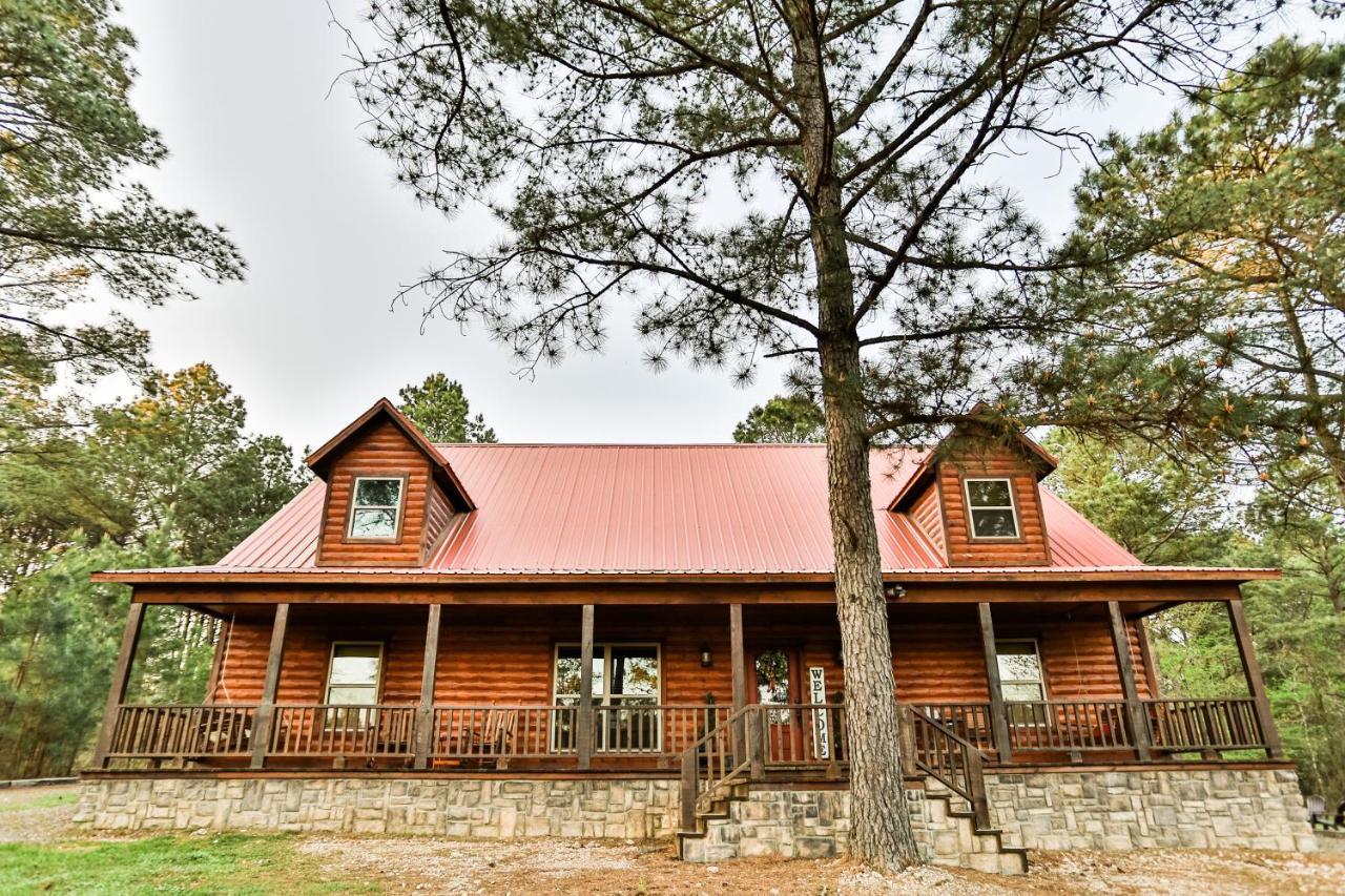 Villa Texas Kind Of Way, Hot Tub, Fireplace, Covered Deck, Pool Table, Game Loft Broken Bow Exterior foto